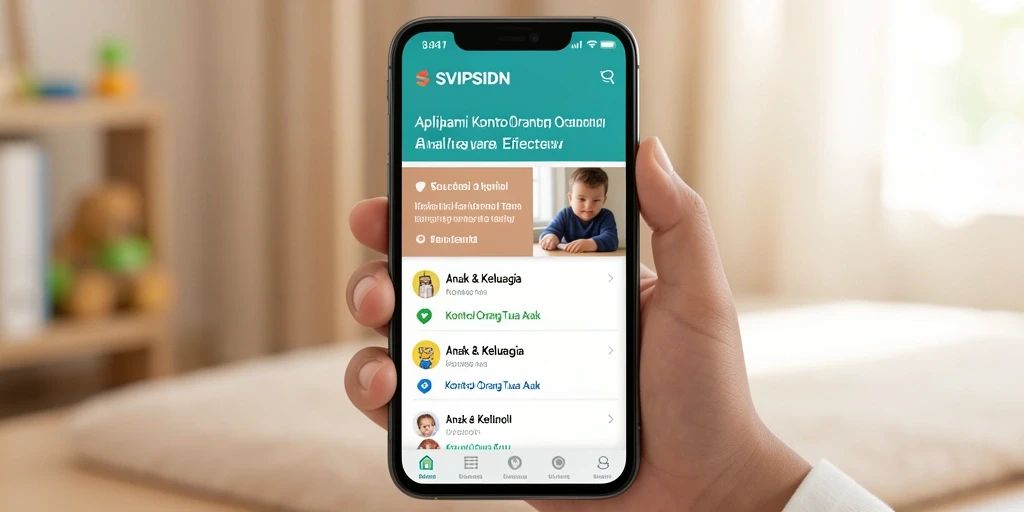 Tampilan antarmuka SVIPSIDN yang sederhana dan informatif.