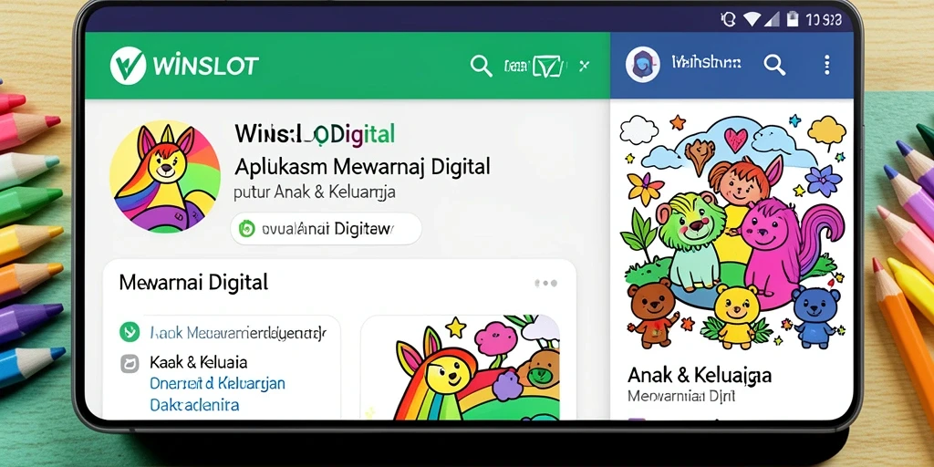 Tampilan antarmuka WINSLOT yang menarik dan interaktif.